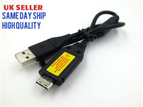 USB Data Sync Charger Cable Lead For Samsung Camera PL201 PL211 EBay