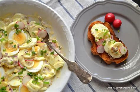 Salata De Oua Cu Maioneza Si Ceapa Savori Urbane