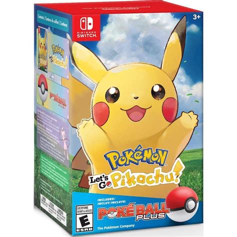 Best Buy Pok Mon Let S Go Pikachu Pok Ball Plus Bundle Standard