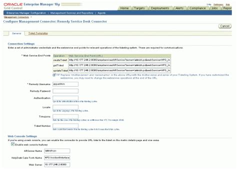 Installing And Configuring The Bmc Remedy Service Desk 7 Connector