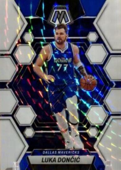 Luka Doncic White 1 Prices 2022 Panini Mosaic Basketball Cards