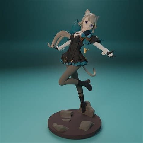 Lynette From Genshin Impact 3d Model 3d Printable Cgtrader