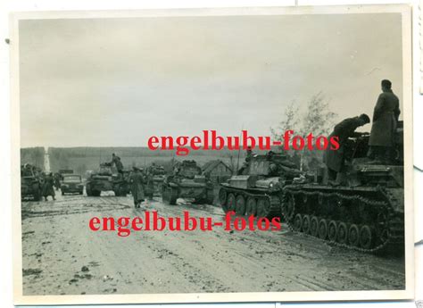 Foto Panzer Kolonne Panzer Iv Und Mehrere Postimages