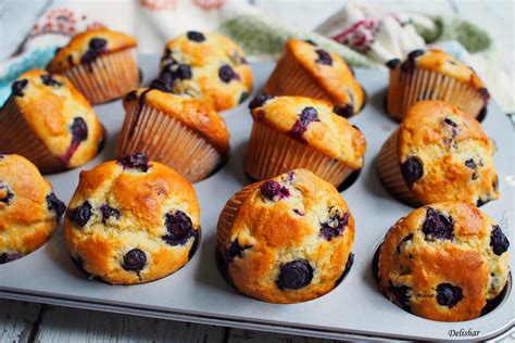 Moist Blueberry Muffins Recipe