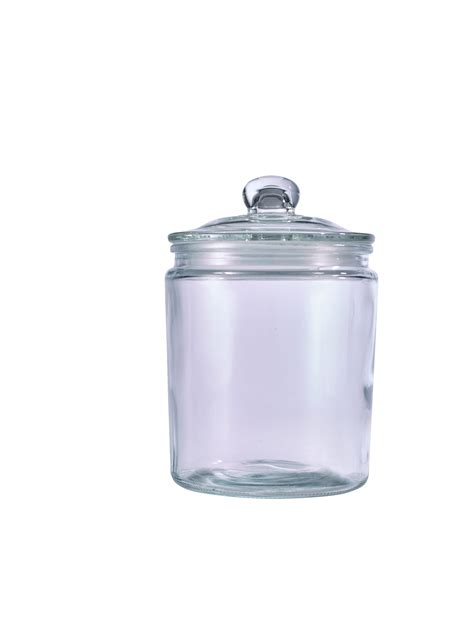 Glass Biscotti Jar 1.8L - Chefs Tableware