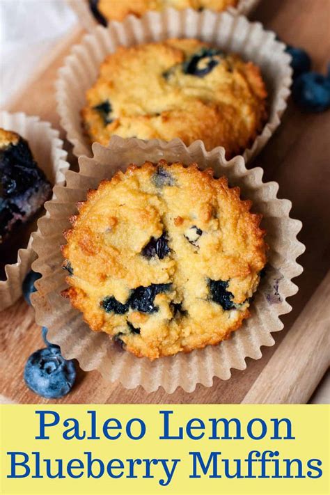 Paleo Lemon Blueberry Muffins Erin Lives Whole