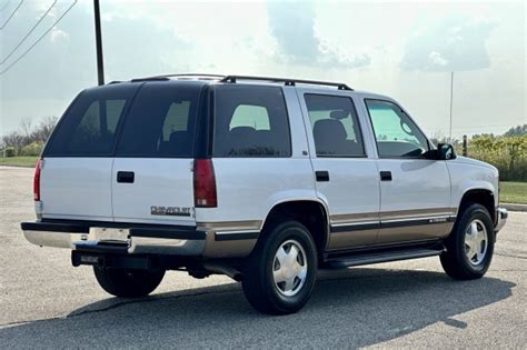 31k Mile 1999 Chevrolet Tahoe Lt 4 Door 4×4 For Sale On Bat Auctions