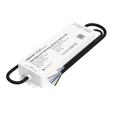 Sterownik z zasilaczem napięciowym LED WiFi BT Tuya RGB CCT 24V