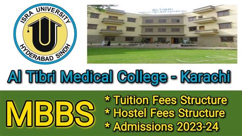 Al Tibri Medical College Karachi Mbbs Fees Structure Closing