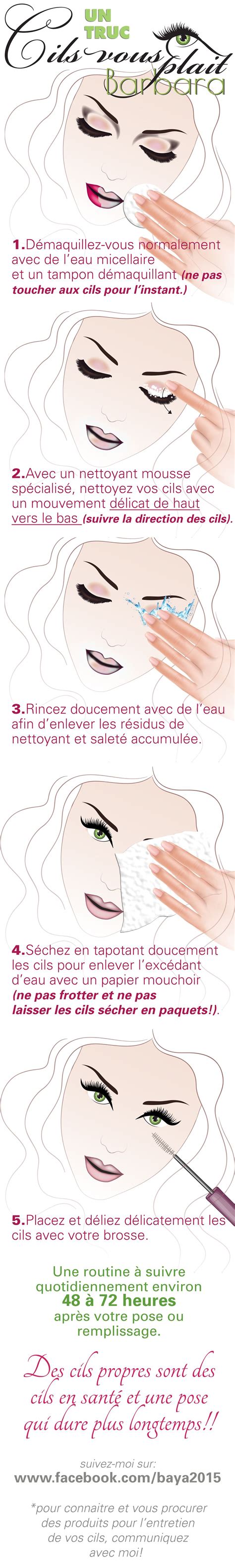 Comment Nettoyer Ses Extensions De Cils Des Cils Propres Sont Des Cils