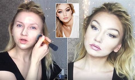 Alyona Yarushina Transforms Herself Into Gigi Hadid Using Nothing But