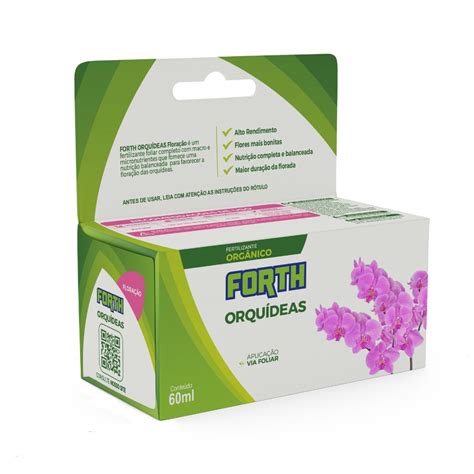 Fertilizante Liquido Concentrado Forth Orqu Deas Flora O Ml