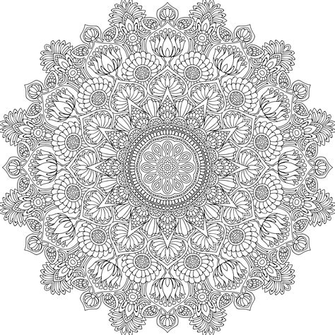 Free Coloring Pages For You To Print Monday Mandala Artofit