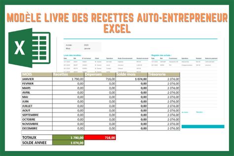 Faire Sa Comptabilit D Auto Entrepreneur Avec Un Tableau Excel Gratuit