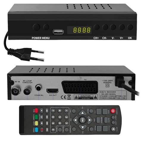 Nueva Version Espa Ol Tdt Televisi N Decoder Uhd Dvb T T Tuner