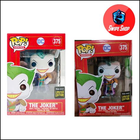 Funko Pop The Joker Metallic Imperial Palace Dc Pop Asia 2021 Exclusive Shopee Philippines