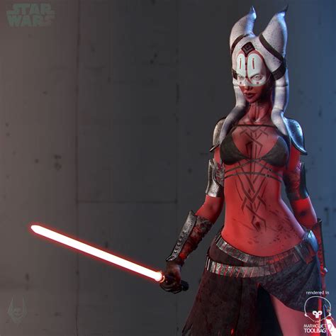 ArtStation Shaak Ti RealTime Vinicius Favero Star Wars Species