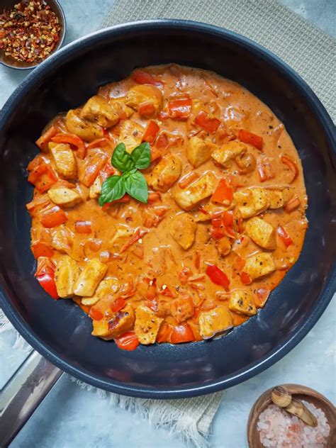 Paprika Sahne H Hnchen Traumhaftes Geschnetzeltes Rezept