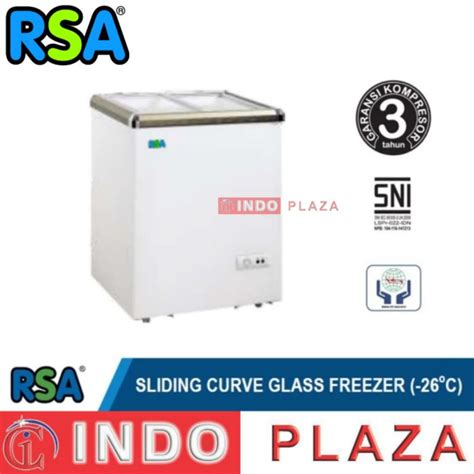 Jual CHEST FREEZER SLIDING GLASS FREEZER RSA XS 110 XS 200 XS 320