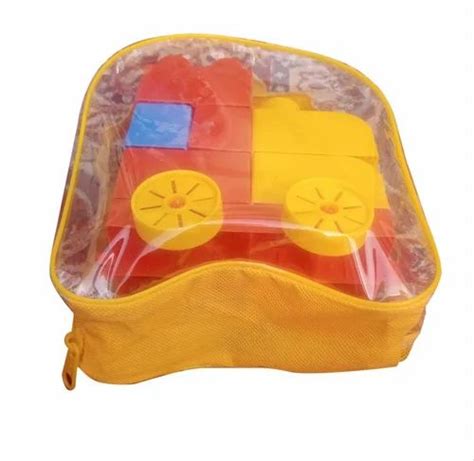 Yellow PVC Zipper Kids Toy Pouch at Rs 20/piece | PVC Zipper Pouch in ...