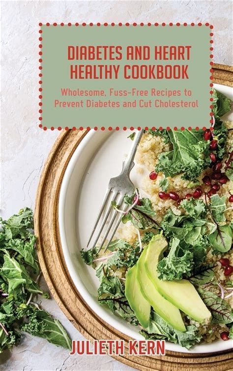 알라딘 Diabetes And Heart Healthy Cookbook Wholesome Fuss Free Recipes