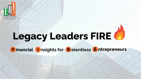 Welcome to Legacy Leaders FIRE: Financial Insights for Relentless ...