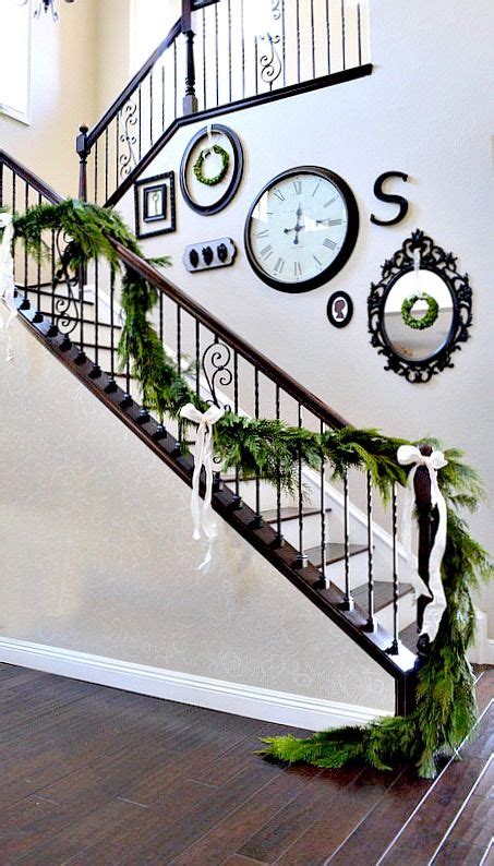 Awesome Christmas Stairs Decoration Ideas Digsdigs