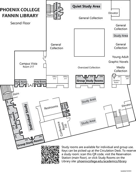 Library Maps | Phoenix College