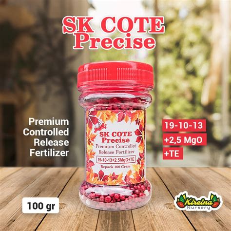 Jual Pupuk Merah SK Cote Precise 19 10 13 2 5MgO TE 100 Gram Premium