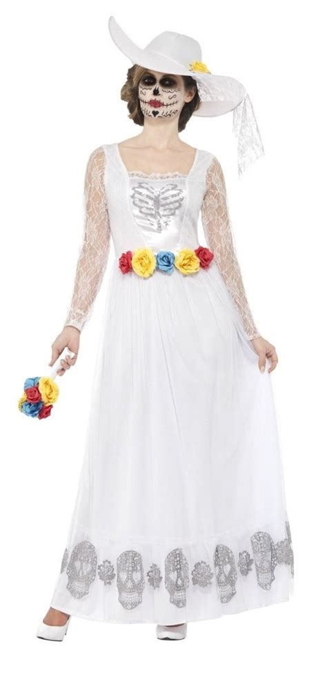 Skeleton Bride Day Of The Dead Costume