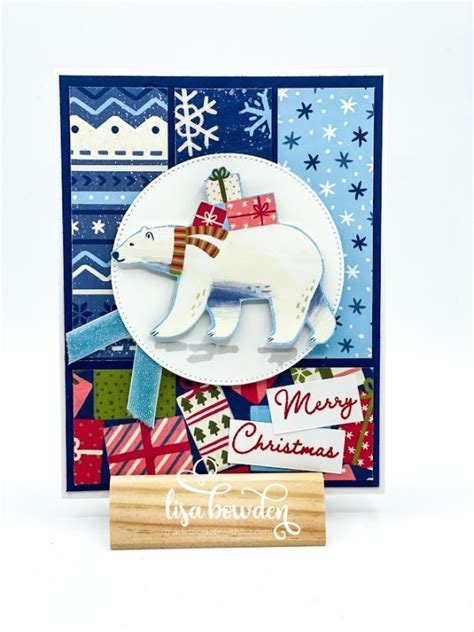 Merry Christmas With The Beary Christmas Paper Made To Create With Lisa