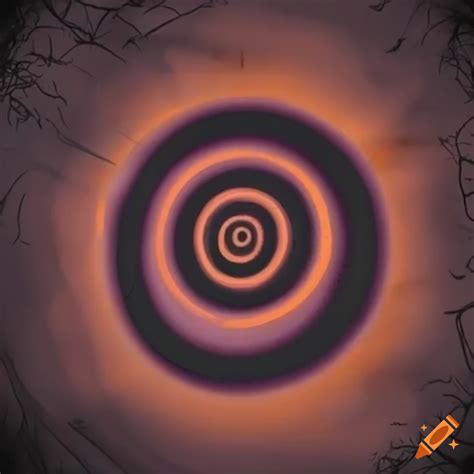 Spooky Halloween Spiral Background On Craiyon