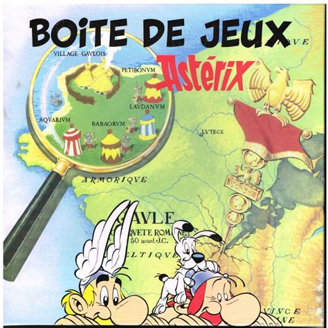 BOÎTE DE JEUX DE CARTES ASTERIX