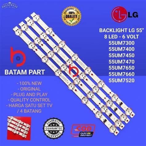 Jual Bl Lampu Latar Backlight Back Light Tv Led Lg Um Pta