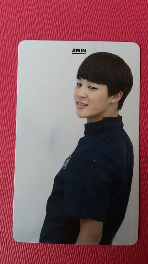 Bts Jimin Official Photo Card 1st Mini Album O R U L8 2 Bangtan Boys