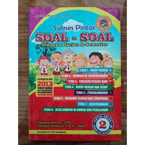 Jual Buku Anak SD Sukses Pintar SOAL SOAL Ulangan Harian Semester