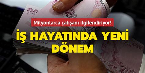 Milyonlarca Al An Ilgilendiriyor Maa Geciken I Ten Ayr L P K Dem