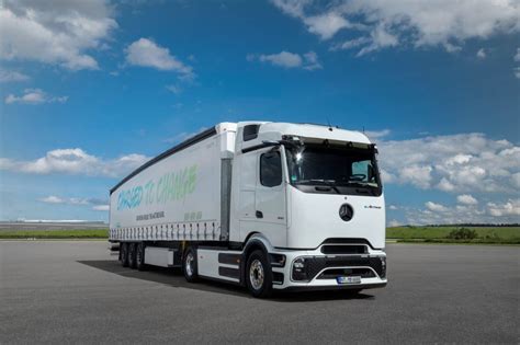 Voici Le Camion Lectrique Eactros Commercialis Par Mercedes