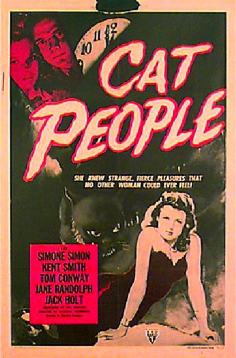 Cat People Original R1957 U.S. One Sheet Movie Poster - Posteritati ...