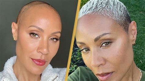 Jada Pinkett Smith Shows Off Her Hair Making A Come Back As She Continues To Battle Alopecia