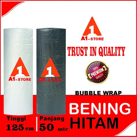 Jual Plastik Bubble Wrap Roll Cm X M Bening Hitam S Ekonomis