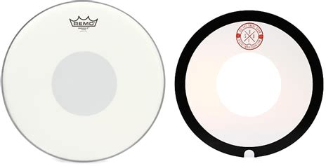 Remo Emperor X Coated Drumhead 14 Inch With Black Dot Reverb