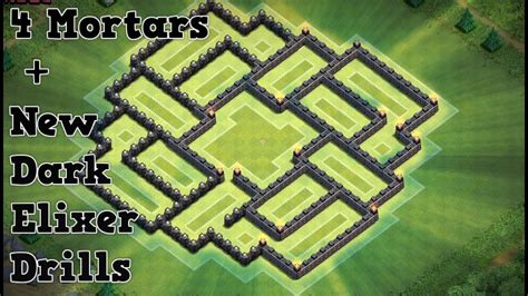 Clash Of Clans Town Hall 8 Defense Coc Th8 Best Farming Base Layout