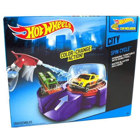 Hot Wheels Color Shifters Playset Shop Toys At H E B