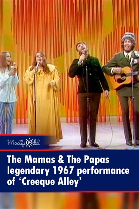 The Mamas & The Papas legendary 1967 performance of ‘Creeque Alley’