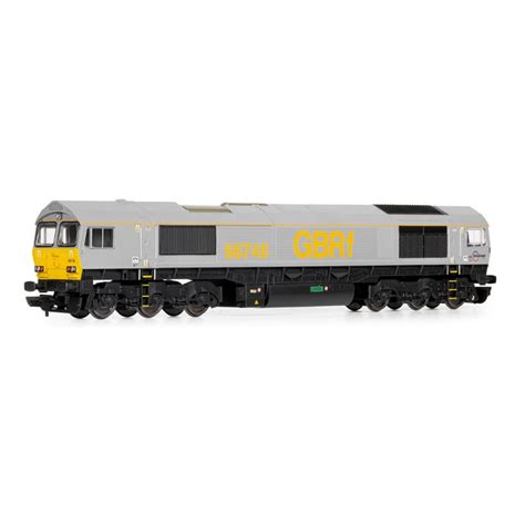 R30150 Hornby Oo Gauge Class 66 Diesel In Gbrf Grey Livery 66748