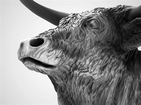 El Toro - Bull Statue 3D Model by SJ-Automotive-Design