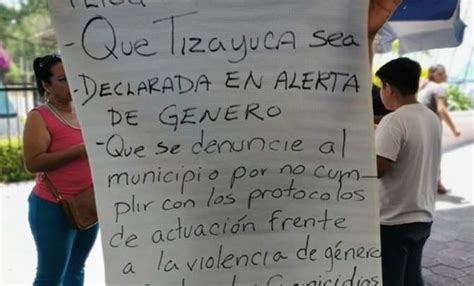 Marchan Contra La Violencia Y El Feminicidio En Tizayuca