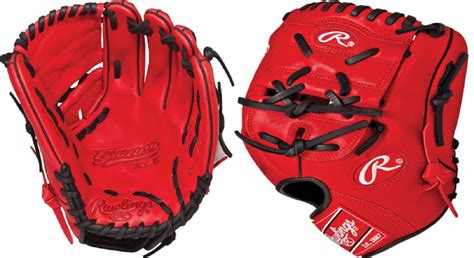 Rawlings Gxle5sb 11 75 Red Black Gamer Xle Limited Edition Baseball Glove New Ebay