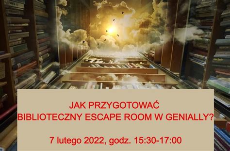 Biblioteki Online Jak przygotować biblioteczny escape room w Genially